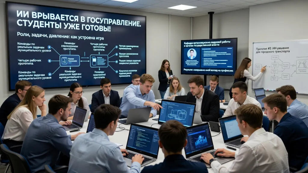 ИИ врывается в госуправление. Студенты уже готовы!